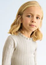 Load image into Gallery viewer, Abel &amp; Lula Girls Sparkly Ribbed Knit Top (5836)
