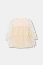 Load image into Gallery viewer, Guess Girls Gold Star Detail Dress
