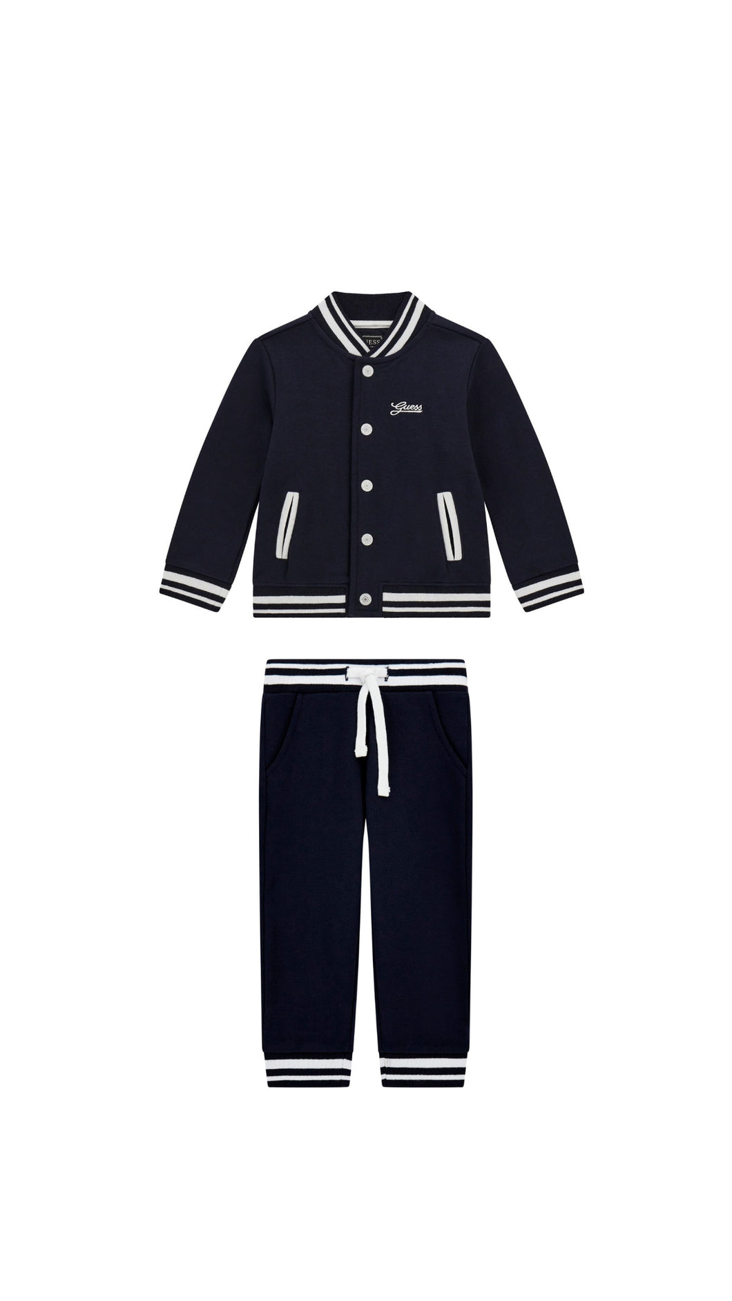 Guess Boys Navy Blue Tracksuits