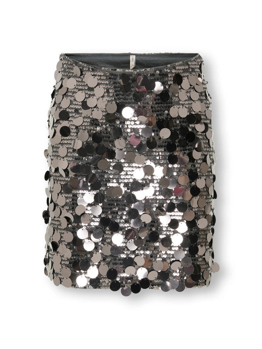 ONLY Girls Glamour Charcoal Skirt 9966