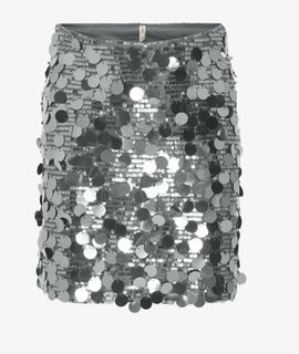 ONLY Girls Glamour Silver Skirt 9966