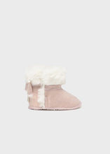 Load image into Gallery viewer, Mayoral Baby Girl Shiny Pink Fur Boots 9965
