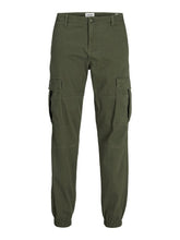 Load image into Gallery viewer, Jack &amp; Jones Boys Khaki Cargo Pant 8361
