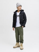 Load image into Gallery viewer, Jack &amp; Jones Boys Khaki Cargo Pant 8361
