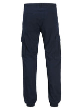 Load image into Gallery viewer, Jack &amp; Jones Boys Navy Blue Cargo Pant 8361
