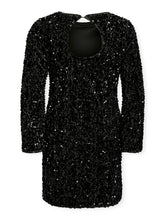 Load image into Gallery viewer, ONLY Girls Black Sequined Short Dress 9941
