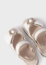 Load image into Gallery viewer, Mayoral Girls Off White Flower Espadrilles (43-552)
