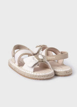 Load image into Gallery viewer, Mayoral Girls Off White Flower Espadrilles (43-552)
