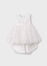 Load image into Gallery viewer, Abel &amp; Lula Baby Ivory Tulle Glitter Dress (5012) (65)
