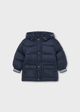 Load image into Gallery viewer, Mayoral Baby Boy Navy Blue Padded Coat (2466) (96)
