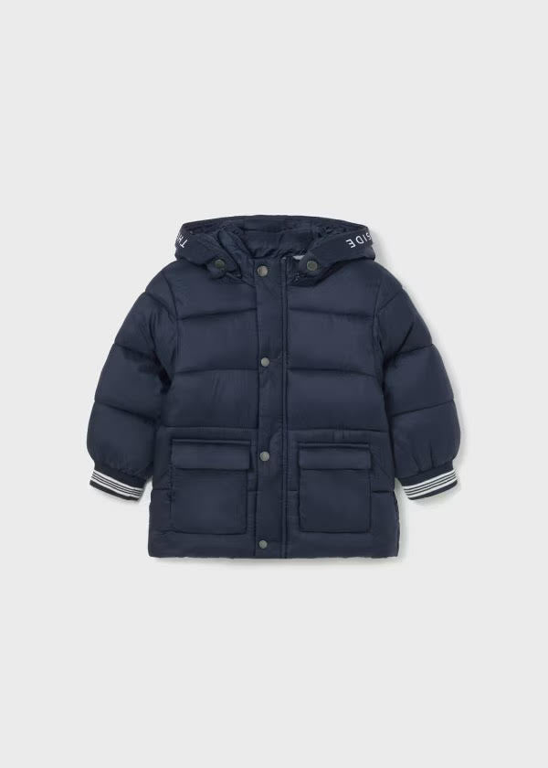 Mayoral Baby Boy Navy Blue Padded Coat (2466) (96)