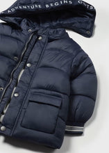 Load image into Gallery viewer, Mayoral Baby Boy Navy Blue Padded Coat (2466) (96)
