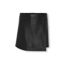 Load image into Gallery viewer, Only Girls Black Leather Skirt (3681)
