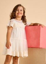 Load image into Gallery viewer, Mayoral Girl Embroidered Tulle Dress (3909) (37)
