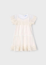 Load image into Gallery viewer, Mayoral Girl Embroidered Tulle Dress (3909) (37)
