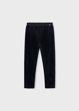 Load image into Gallery viewer, Mayoral Girls Black Basic Velvet Leggings (712) (56)
