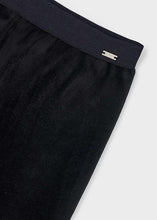 Load image into Gallery viewer, Mayoral Girls Black Basic Velvet Leggings (712) (56)
