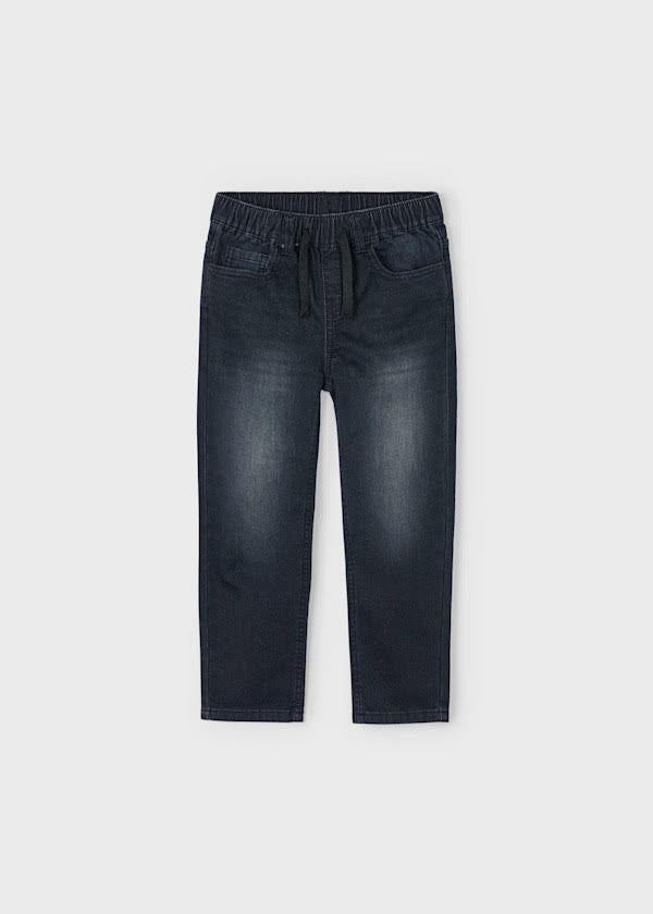 Mayoral Boys Black Denim Joggers (4566) (90)