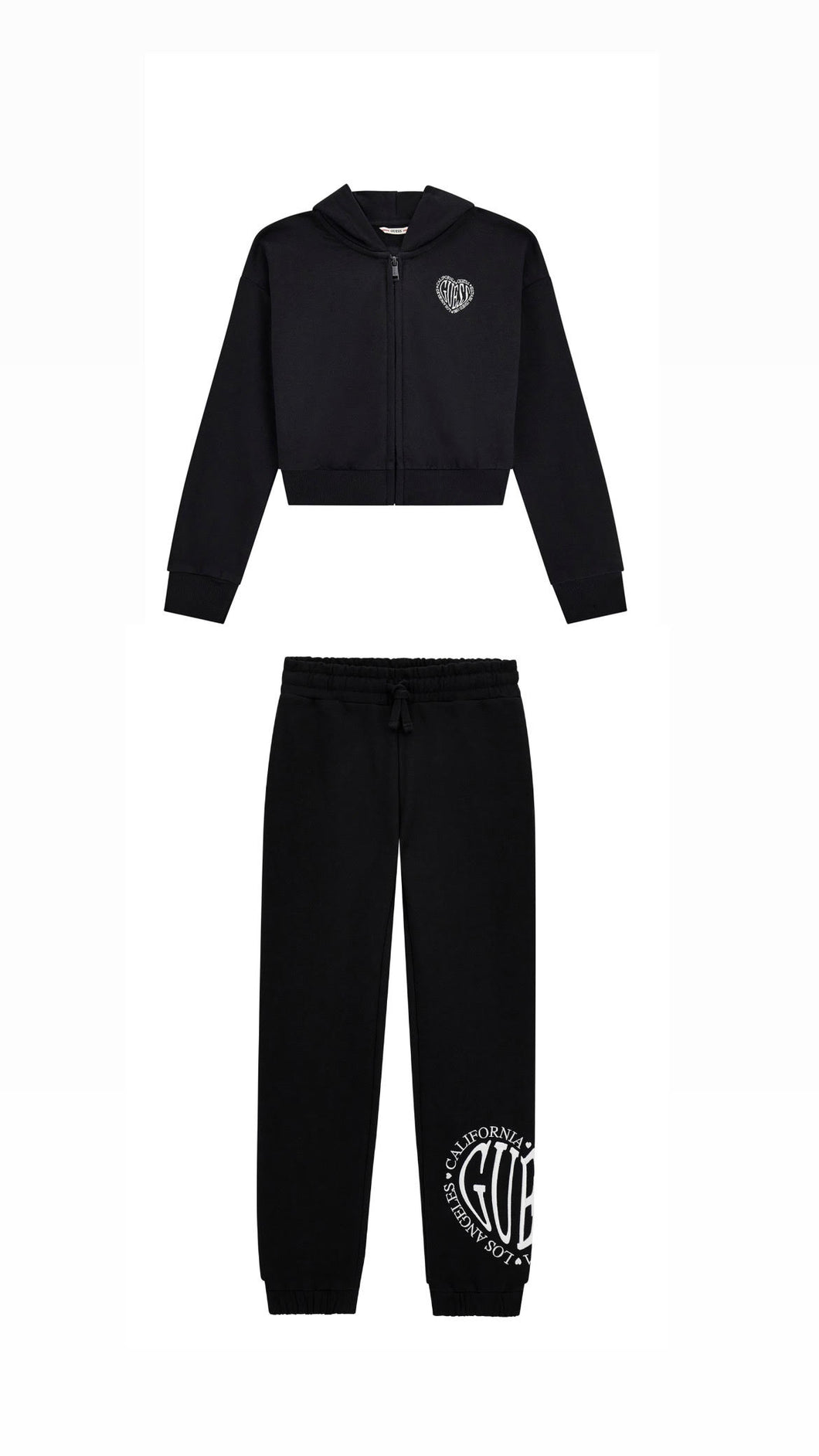 Guess Girls Black Tracksuit