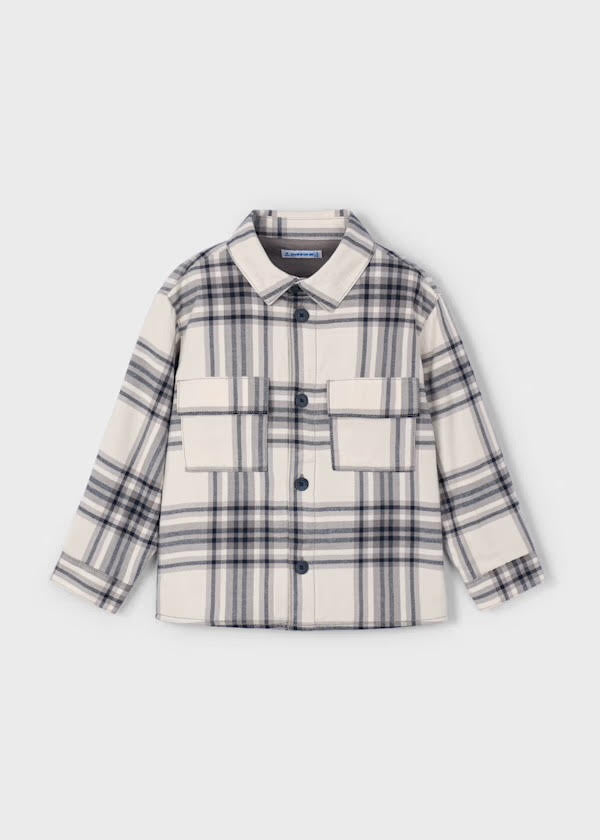 Mayoral Boys Check Overshirt (4123) (30)