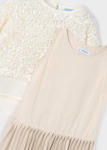 Load image into Gallery viewer, Mayoral Girls Combined Sequin Dress (4925) (49)
