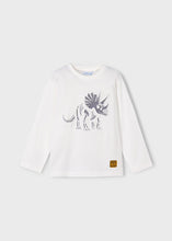 Load image into Gallery viewer, Mayoral Boys Long Sleeved Interactive Dinosaur T-Shirt (4089) (40)
