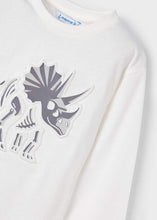Load image into Gallery viewer, Mayoral Boys Long Sleeved Interactive Dinosaur T-Shirt (4089) (40)
