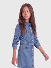 Load image into Gallery viewer, Only Girls Denim Short Dress (0753)
