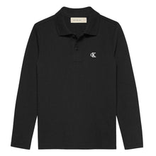 Load image into Gallery viewer, Calvin Klein Black Polo T-Shirt
