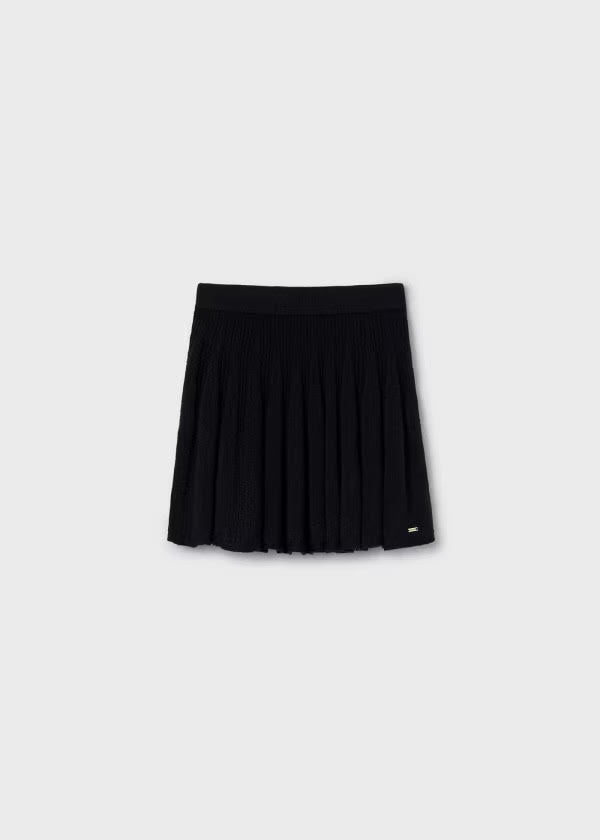 Mayoral Girls black Pleated Skirt (7969) (74)