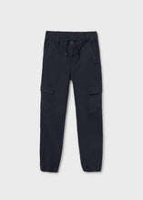 Load image into Gallery viewer, Mayoral Boy Navy Blue Chino Cargos (7541) (76)
