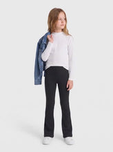 Load image into Gallery viewer, Only Girls Black Flared Legging ( 3657)
