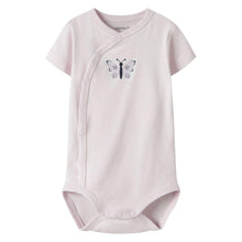 Load image into Gallery viewer, Name It Baby Girl Butterfly Overall 2pcs (9241) (0813)
