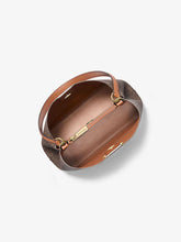 Load image into Gallery viewer, Michael Kors PRATT Shoulder LOGO Bag BROWN
