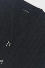 Load image into Gallery viewer, Mayoral Girls Black Sequin Cardigan (7345) (30)
