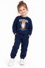 Load image into Gallery viewer, Guess Baby Girls Navy Blue Tracksuit
