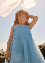 Load image into Gallery viewer, Abel &amp; Lula Fancy Fringed Dress For Girls (5025) (11)
