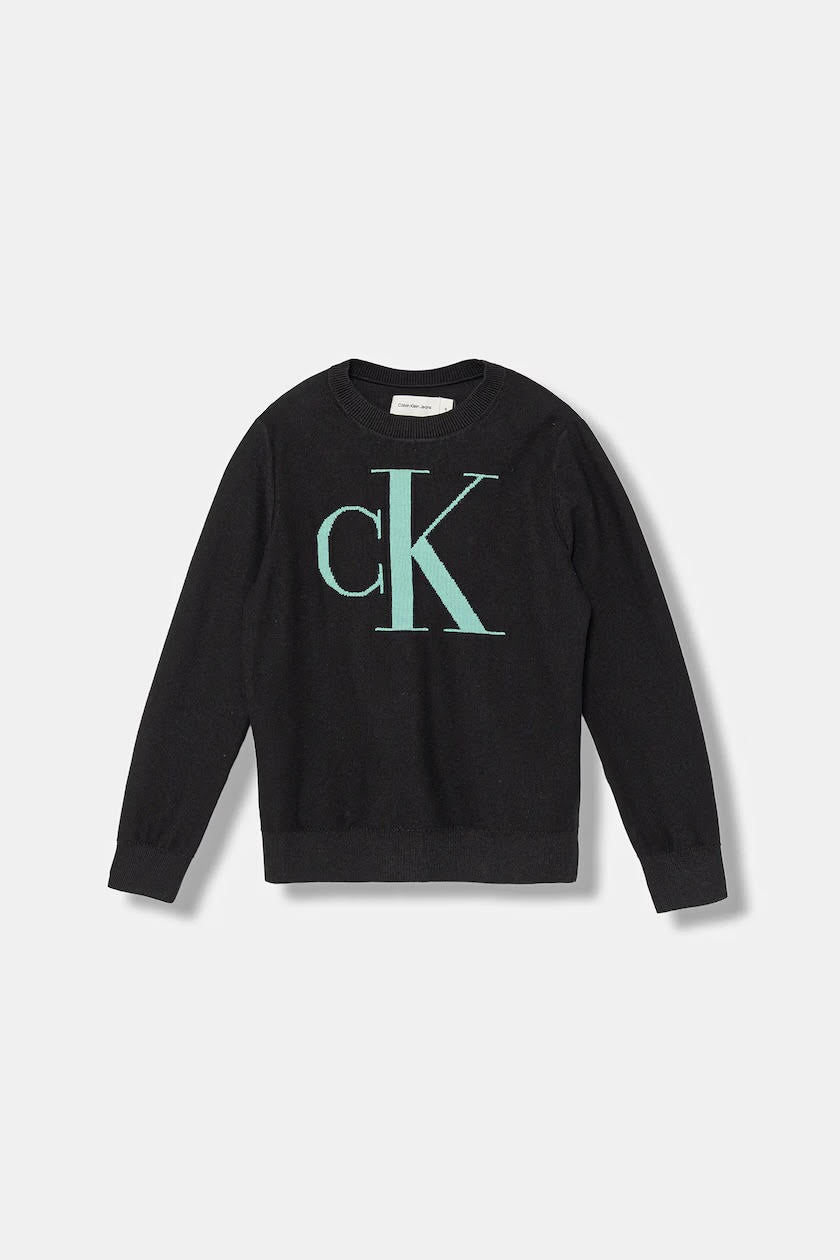 Calvin Klein Boys Black Sweater