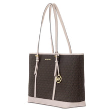 Load image into Gallery viewer, Michael Kors LARGE Logo Tote Bag POWDER
