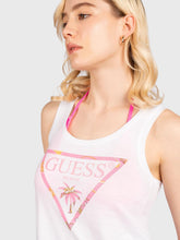 Load image into Gallery viewer, Guess Woman White Tank Top
