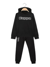 Load image into Gallery viewer, KAPPA Boys Black Tracksuit
