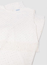 Load image into Gallery viewer, Mayoral Girls Long Strass Pants And Top Set For Girls (6558) (91)
