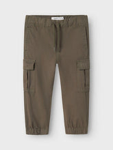 Load image into Gallery viewer, Name It Boys Khaki Soft Cargo (3797)
