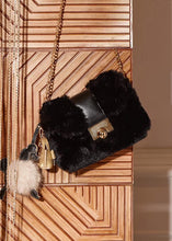 Load image into Gallery viewer, Abel &amp; Lula Girls Black Fur Bag (5931) (96)
