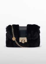 Load image into Gallery viewer, Abel &amp; Lula Girls Black Fur Bag (5931) (96)
