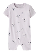 Load image into Gallery viewer, Name It Baby Girl Butterfly Overall 2pcs (9241) (0813)
