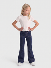 Load image into Gallery viewer, Only Girls Dark Blue Flared Denim (9924)
