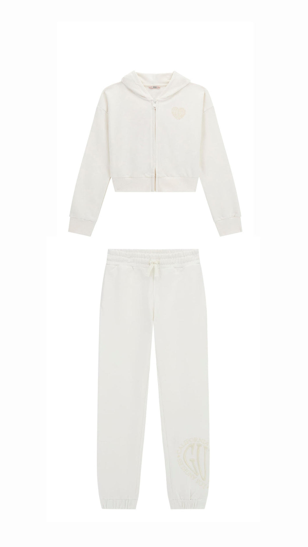 Guess Girls Ivory Tracksuit