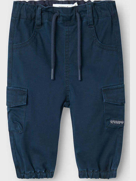 Name It Baby Boy Navy Blue Soft Cargo (9163)