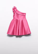 Load image into Gallery viewer, Abel &amp; Lula Asymmetrical Mikado Dress For Girls (5045) (80)
